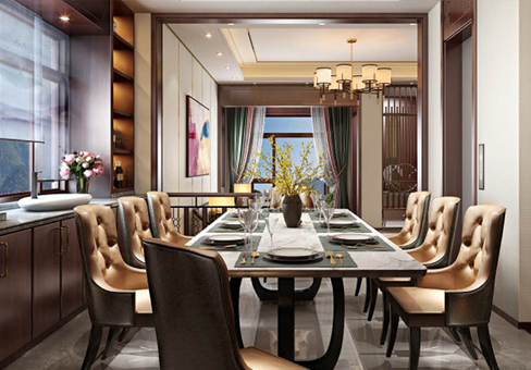 青島新中式效果圖_青島長(zhǎng)水山莊大宅裝修設(shè)計(jì)風(fēng)格/報(bào)價(jià)