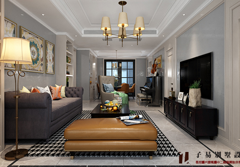 青島簡(jiǎn)美效果圖_市北海德公學(xué)120平裝修設(shè)計(jì)風(fēng)格/報(bào)價(jià)