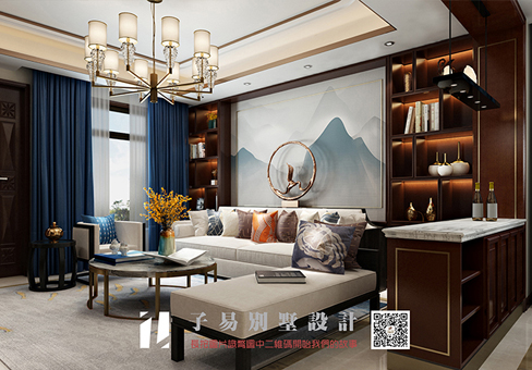 青島現(xiàn)代效果圖_即墨天泰藍(lán)山別墅裝修設(shè)計(jì)風(fēng)格/報(bào)價(jià)