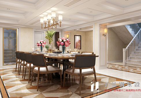 青島歐式效果圖_黃島康大御金灣復(fù)式裝修設(shè)計(jì)風(fēng)格/報(bào)價(jià)